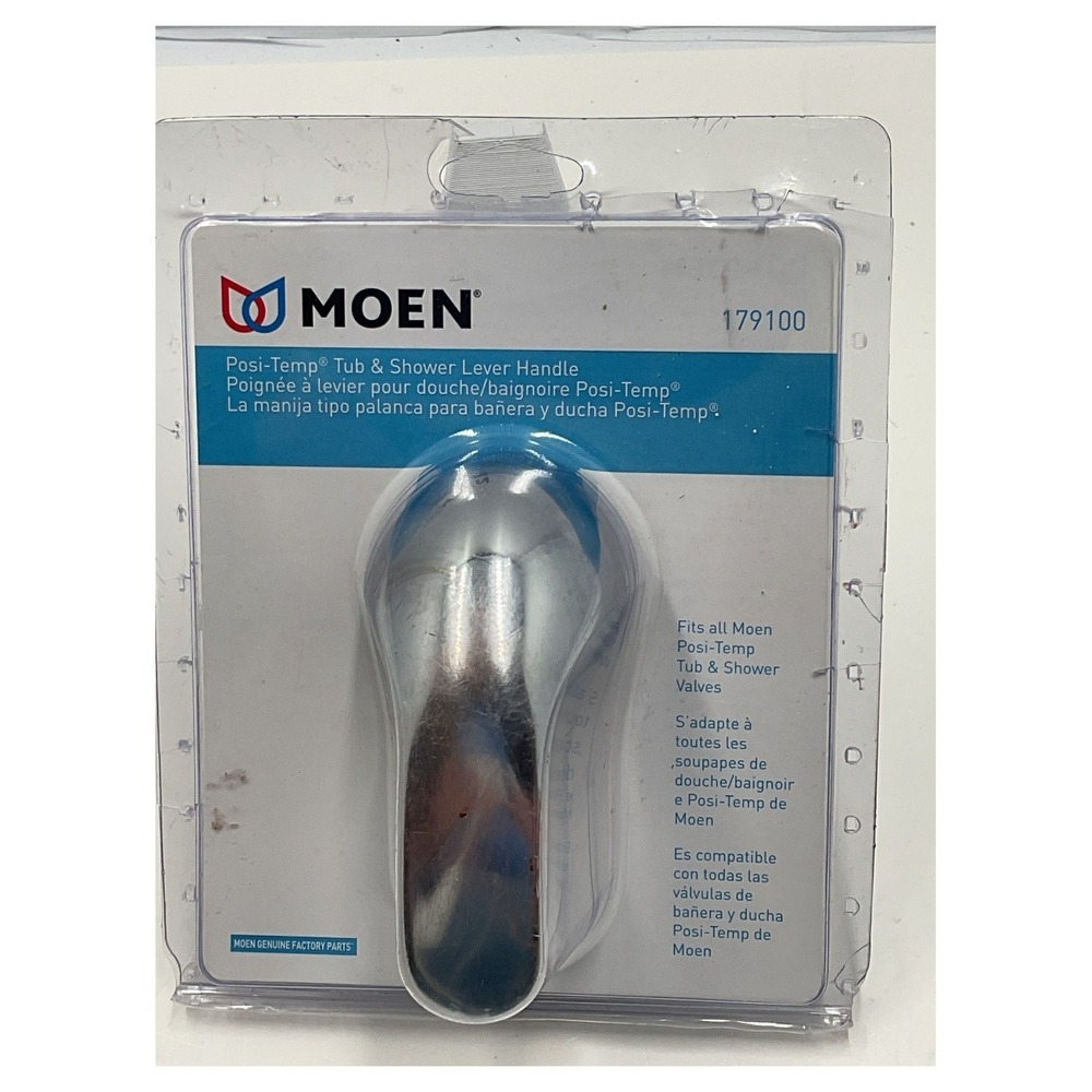 Moen Posi-Temp Tub‎ & Shower Lever Handle Chrome 179100